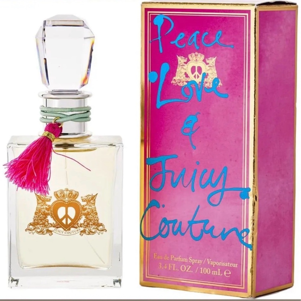 Juicy Couture Peace Love Eau de Parfum - Gold and Pink